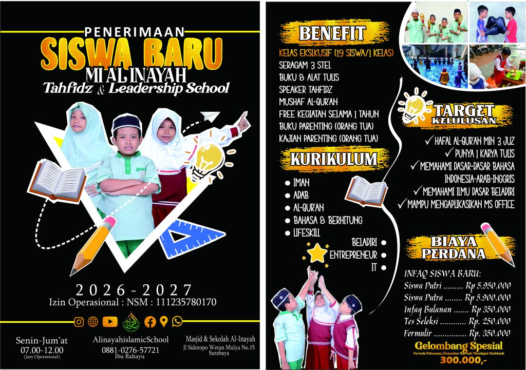 sekolah dasar tahfidz terbaik surabaya